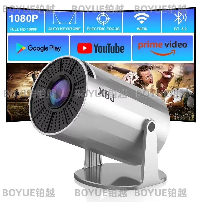 4K Smart Projector Android 11 Wifi 6 - 4K Android 11 ポータブルプロジェクター WiFi6 Bluetooth