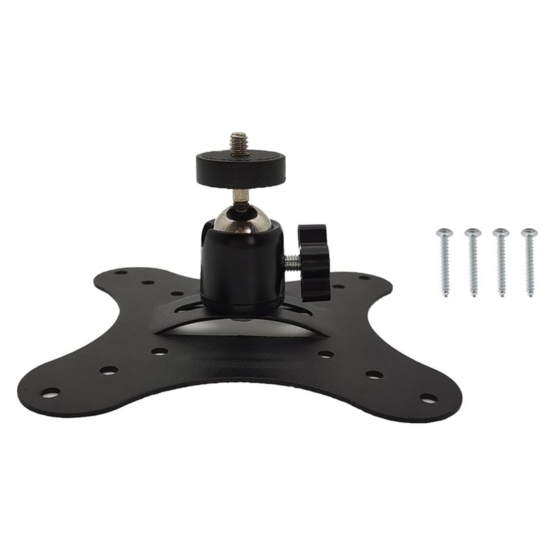 Projector Ceiling Mount Bracket Universal - B27B カメラ取り付けブラケット プロジェクター用垂直マウント、ユニバーサル天井壁マウント 1/4 インチネジミニデザイン
