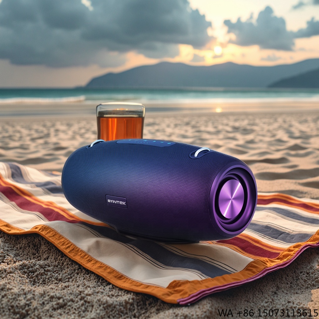 Mini Portable Projector Rechargeable Battery - ポータブルBluetoothパーティースピーカー、30Wステレオサウンド、防水充電式バッテリー、内蔵マイク、迫力のあるサウンド