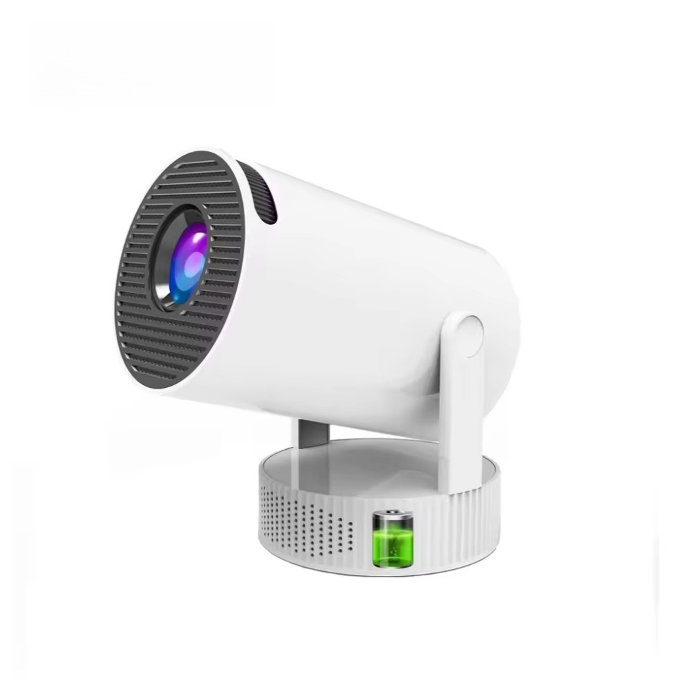 Mini Portable Projector Rechargeable Battery - ISMARTX10バッテリー搭載スマート3Dミニプロジェクター、DLP LED WIFI小型Androidポータブルポケットモバイル充電式バッテリービーム