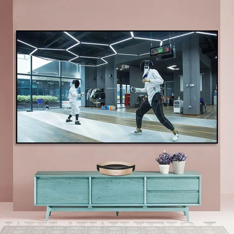Alr Ambient Light Rejecting Projector Screen - 80インチ、100インチ、120インチ 超短焦点 アンビエントライトリジェクティング PETクリスタルスクリーン UST ALR