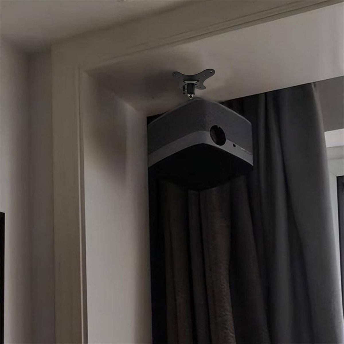 Projector Ceiling Mount Bracket Universal - 垂直に取り付けられたプロジェクターブラケット、壁掛け式ユニバーサル天井壁プロジェクター、1/4インチ、カメラブラケットミニ