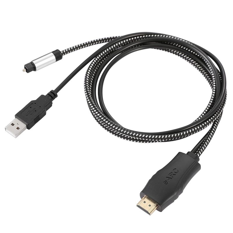 Optical Audio Hdmi Earc Extractor - HDMI EARC ARC - 光デジタルSPDIFオーディオエクストラクターケーブル 1m