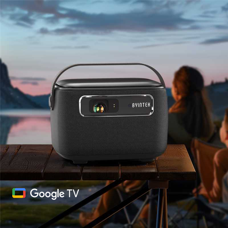 Mini Portable Projector Rechargeable Battery - 【販売代理店向け無料サンプル】BYINTEK 3D GTV 15600mAhバッテリー搭載 充電式4Kプロジェクター R20
