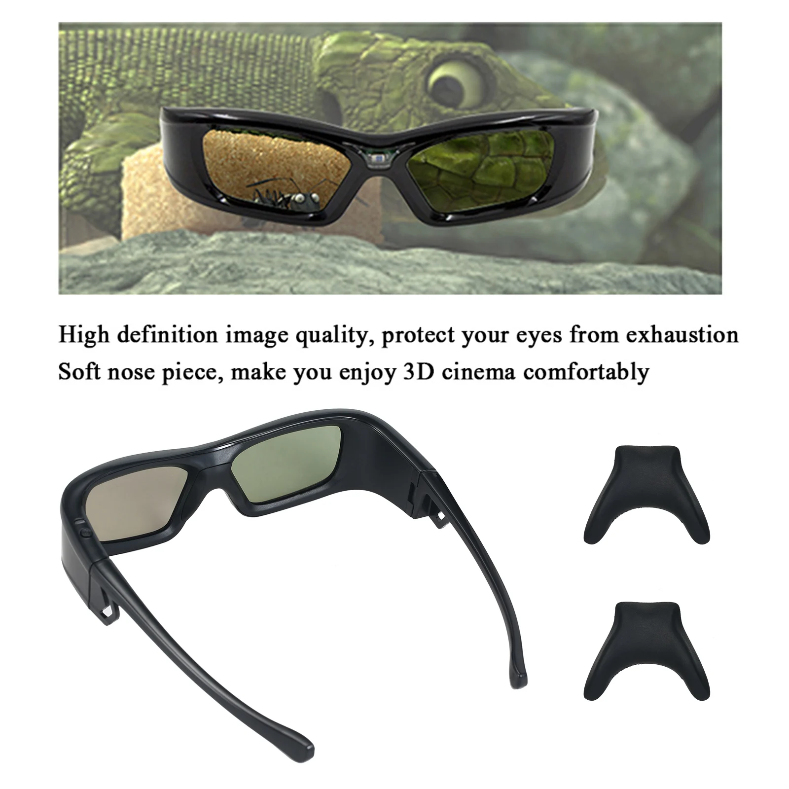 GL410-プロジェクター用の3Dメガネ,フルHD,アクティ - Active 3D Glasses Dlp Link Projector のレビューと価格