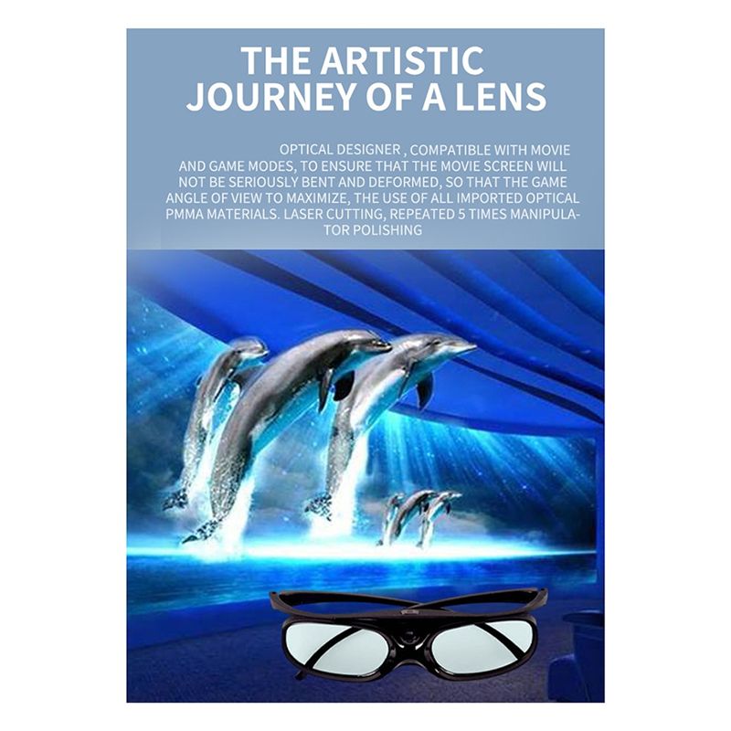 DT51 アクティブシャッター 3D メガネ DLP-Lin - Active 3D Glasses Dlp Link Projector のレビューと価格