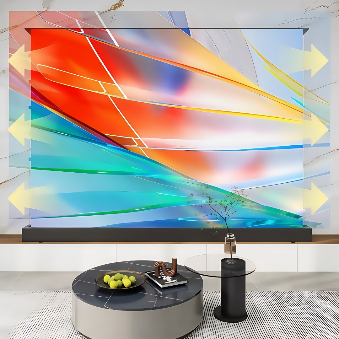 MIVISION 最新フレネル ALR 周囲光拒否電動フロア - Alr Ambient Light Rejecting Projector Screen のレビューと価格