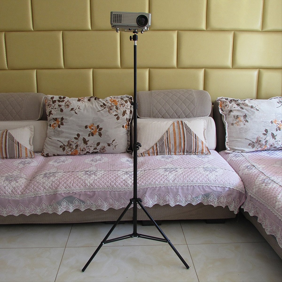 調節可能なプロジェクター三脚スタンド ポータブル多機能フロア - Projector Floor Stand Tripod Adjustable のレビューと価格