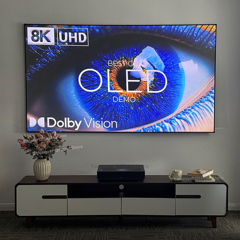 80インチ新型フレネル5.0 Pro ALR USTプロジェ - Ultra Short Throw Laser Projector 4K のレビューと価格
