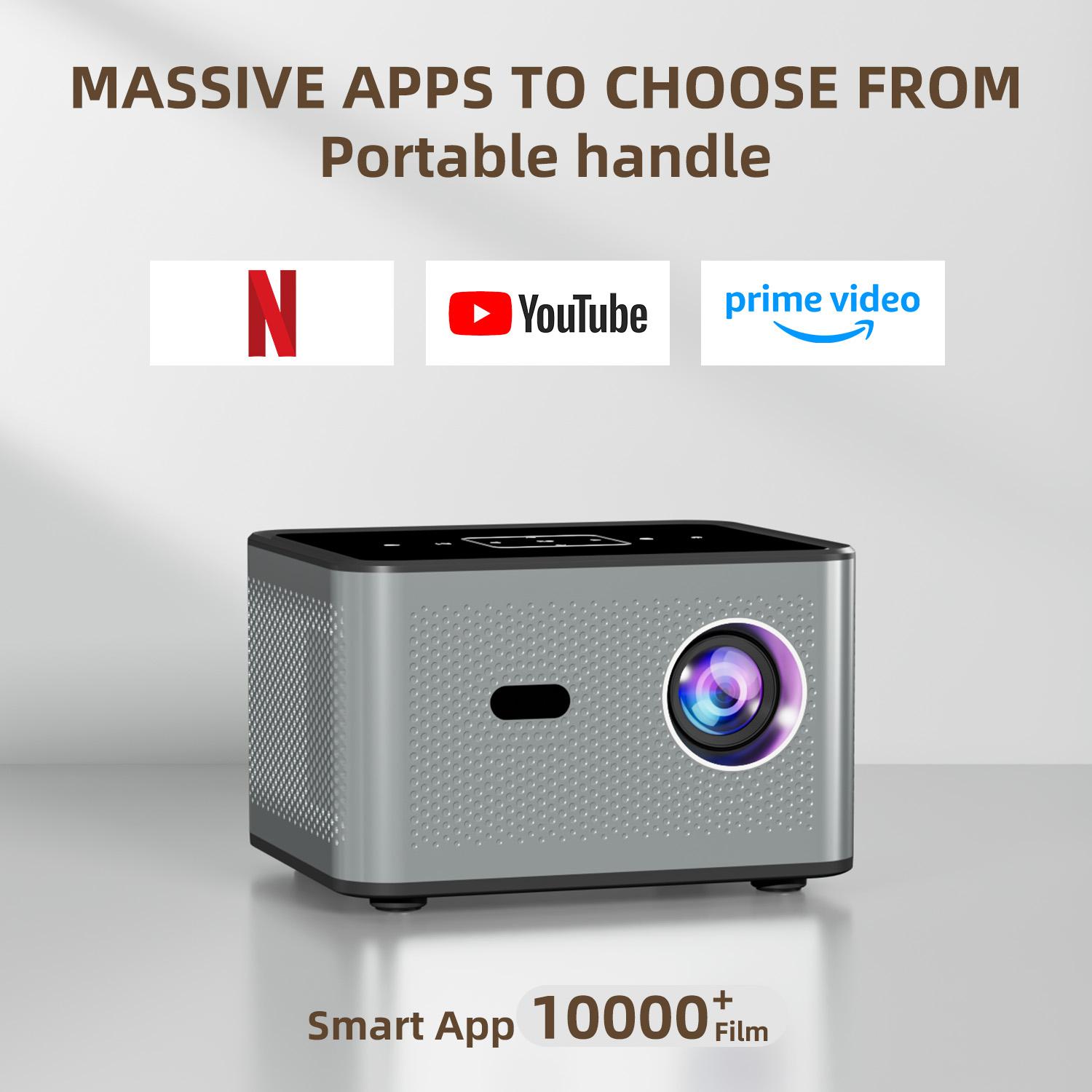 X3 Proスマートプロジェクター Google TV An - 4K Smart Projector Android 11 Wifi 6 のレビューと価格
