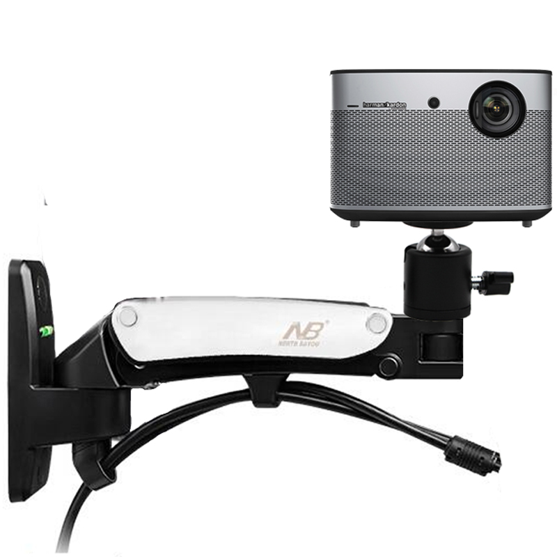 DL-F12PR ° 回転可能なユニバーサルガススプリング天 - Projector Ceiling Mount Bracket Universal のレビューと価格