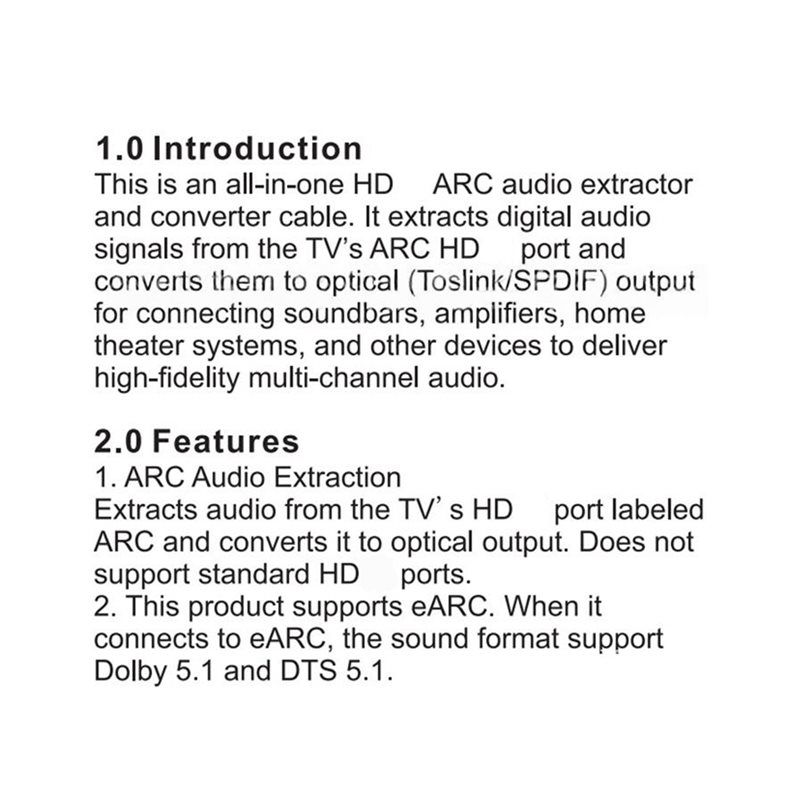 FEDI--互換性のあるARC EARCオーディオエクストラ - Optical Audio Hdmi Earc Extractor のレビューと価格