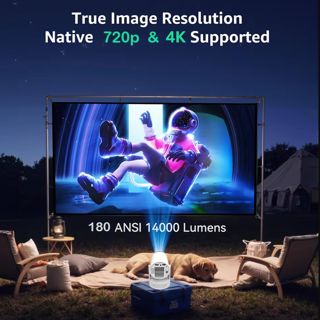 ISMARTX10バッテリー搭載スマート3Dミニプロジェクタ - Mini Portable Projector Rechargeable Battery のレビューと価格