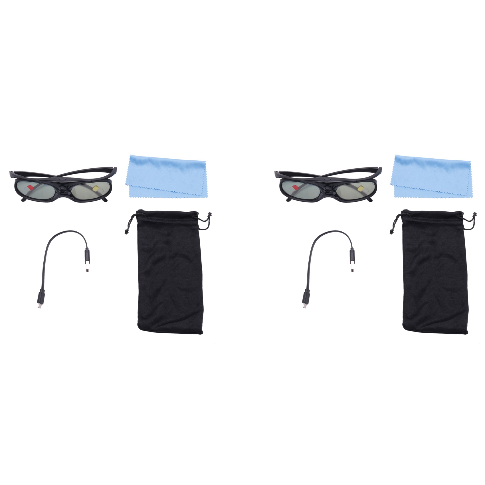 8個入りアクティブシャッター3Dメガネ DLPリンク 96- - Active 3D Glasses Dlp Link Projector のレビューと価格