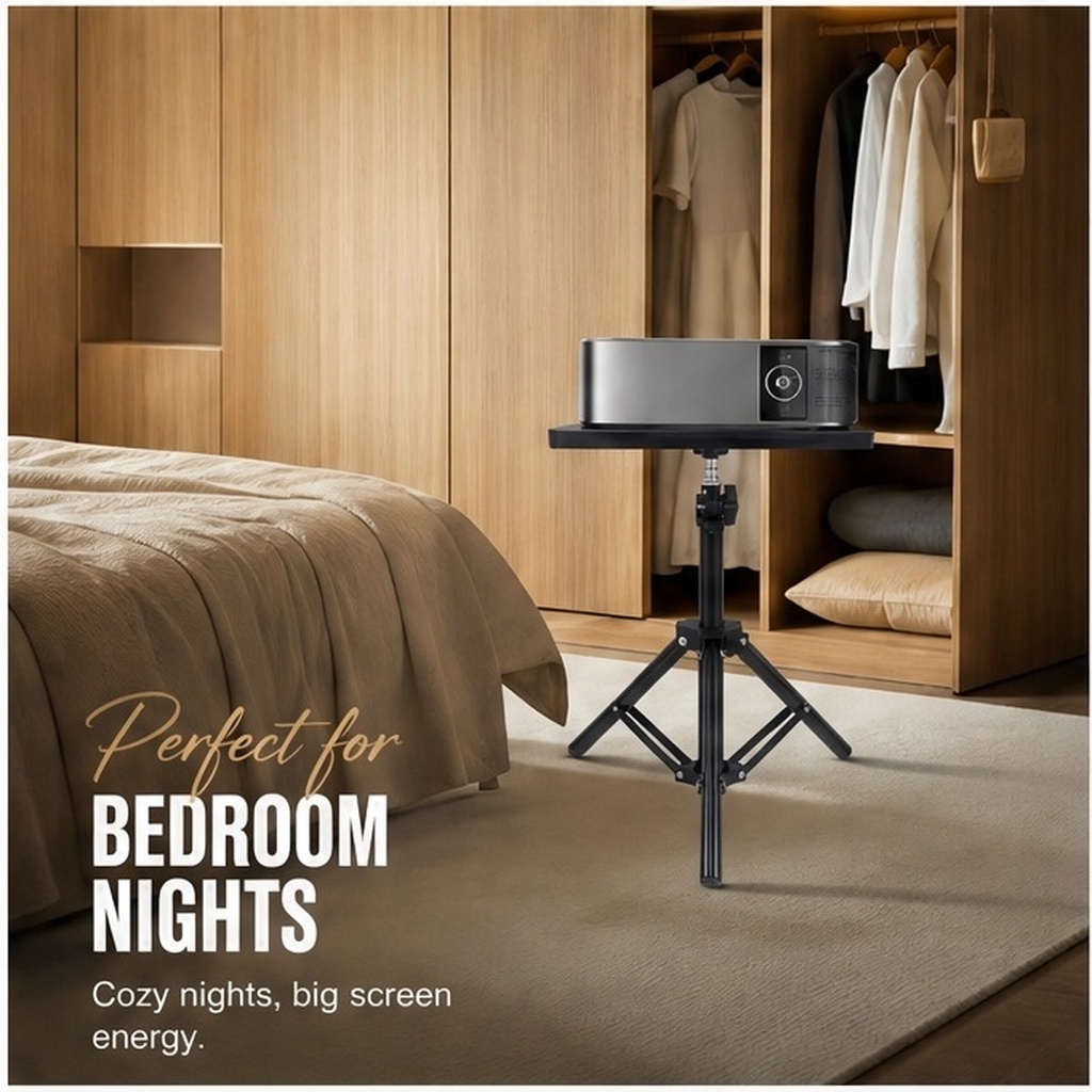 プロジェクター用スタンド。高さ調節可能な三脚式で、オフィスや - Projector Floor Stand Tripod Adjustable のレビューと価格