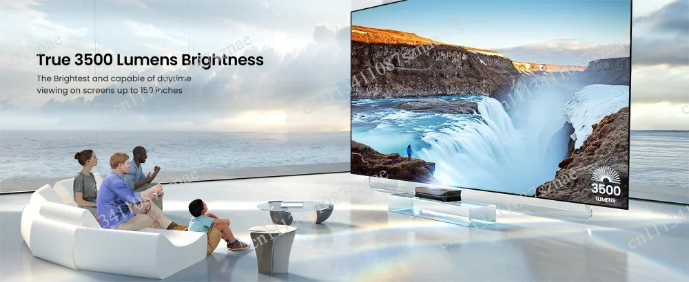 超短焦点150インチ4Kレーザープロジェクター、Androi - Ultra Short Throw Laser Projector 4K のレビューと価格