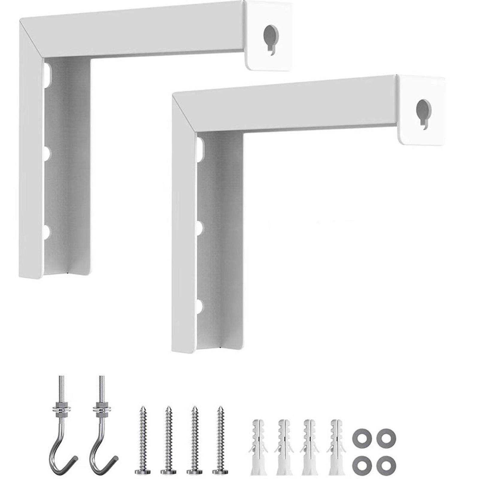2x プロジェクタースクリーン天井マウント ホワイト フック - Projector Ceiling Mount Bracket Universal のレビューと価格