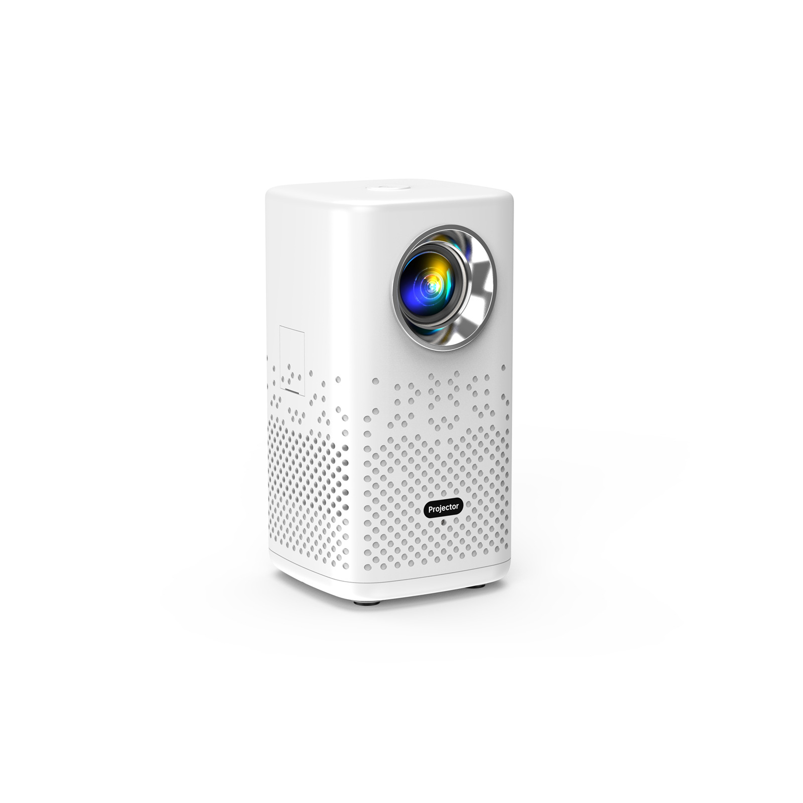 バッテリー内蔵で充電可能な、高画質4K対応の小型プロジェクタ - Mini Portable Projector Rechargeable Battery のレビューと価格