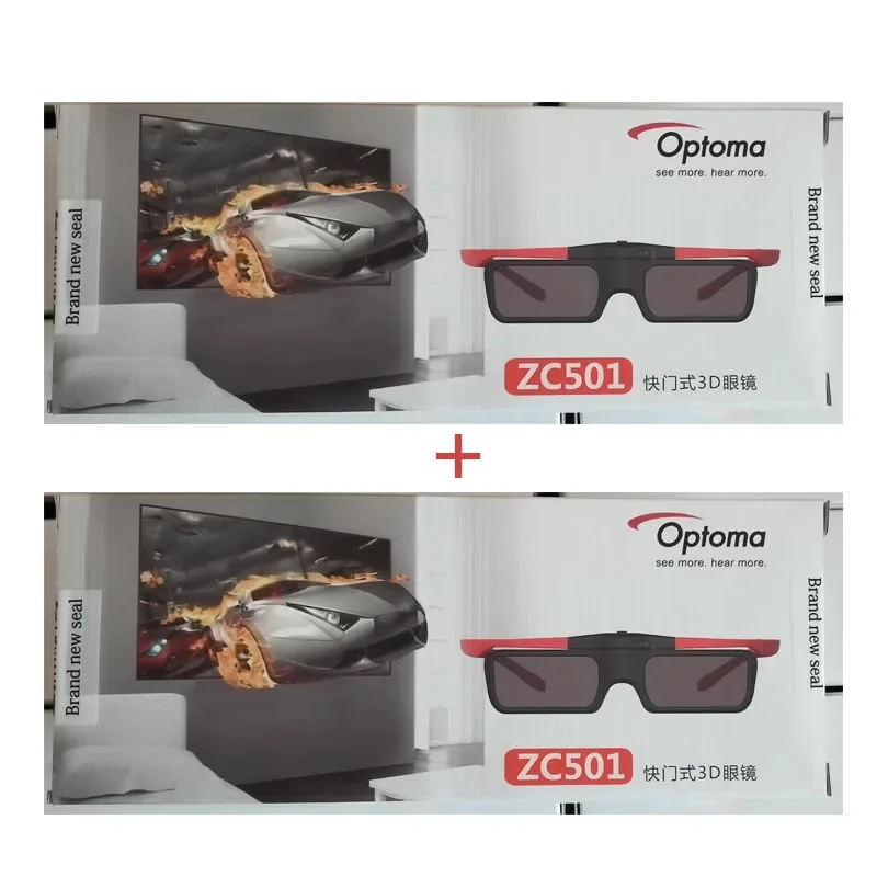 カスタム Optoma ZC501 アクティブ 3D メガネ - Active 3D Glasses Dlp Link Projector のレビューと価格