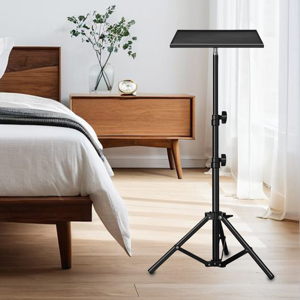 DJ機器ホルダー 1/4インチネジ プロジェクターブラケット - Projector Floor Stand Tripod Adjustable のレビューと価格