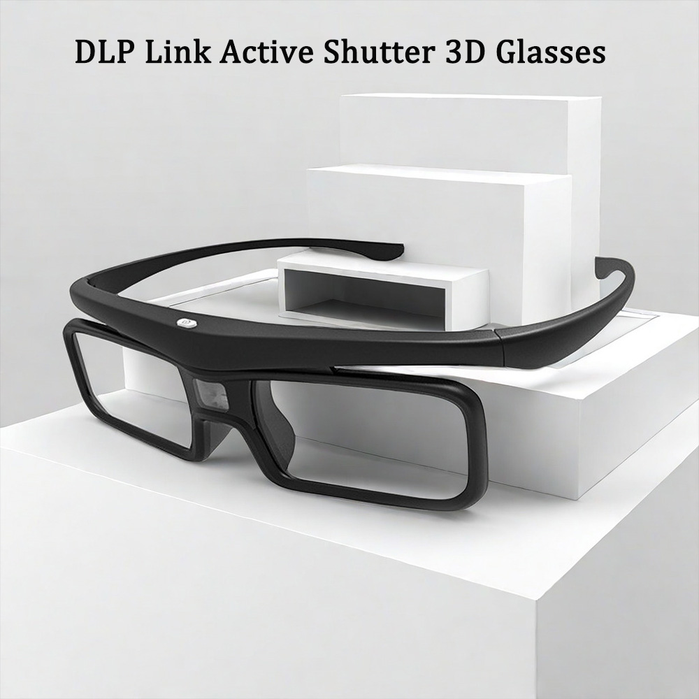 ホットDLPリンクUSB充電式3Dアクティブシャッター眼鏡  - Active 3D Glasses Dlp Link Projector のレビューと価格
