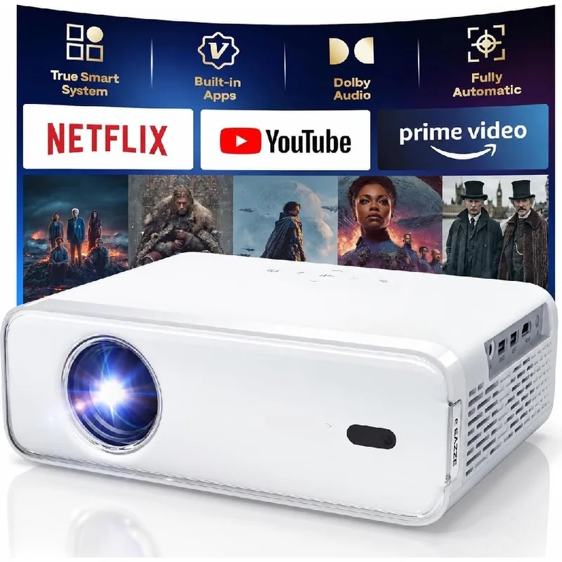 スマートで持ち運びやすいミニプロジェクター｜ネイティブ108 - Auto Focus Keystone Correction Projector のレビューと価格