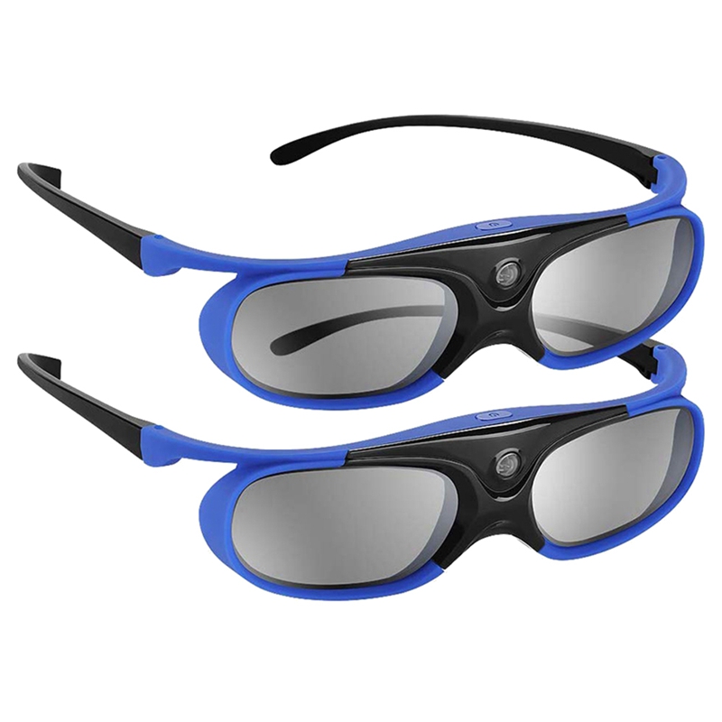 2 個のアクティブ シャッター アイウェア DLP-Link - Active 3D Glasses Dlp Link Projector のレビューと価格