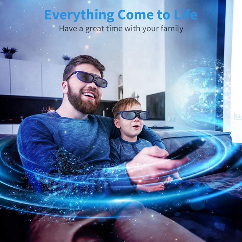 2 個のアクティブ シャッター アイウェア DLP-Link - Active 3D Glasses Dlp Link Projector のレビューと価格