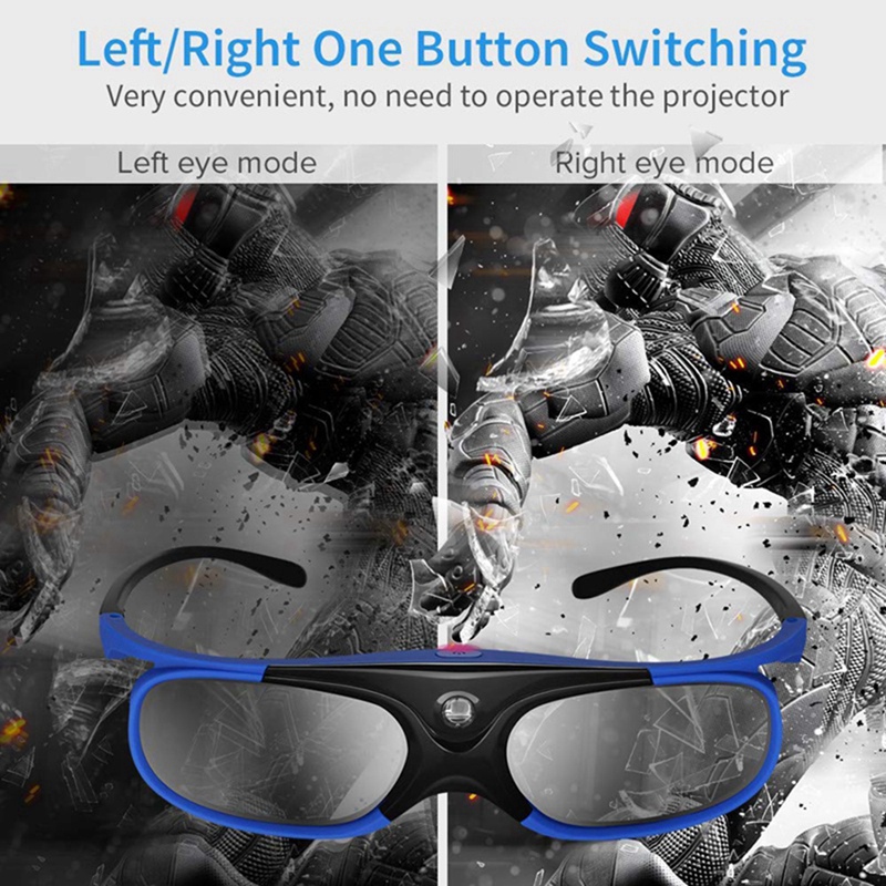 2 個のアクティブ シャッター アイウェア DLP-Link - Active 3D Glasses Dlp Link Projector のレビューと価格
