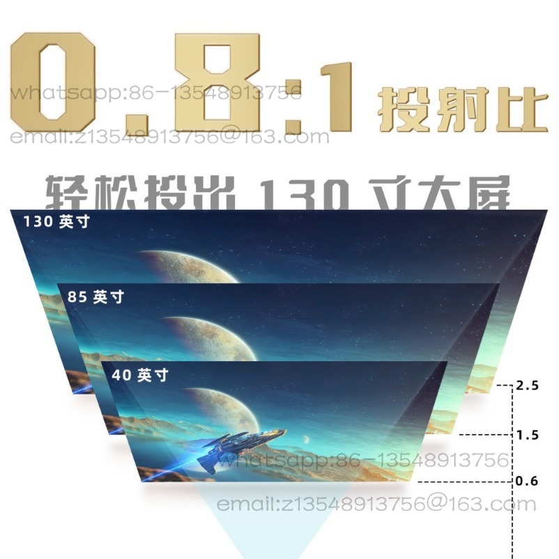 HY260PRO ミニスマートプロジェクター Android - 4K Smart Projector Android 11 Wifi 6 のレビューと価格