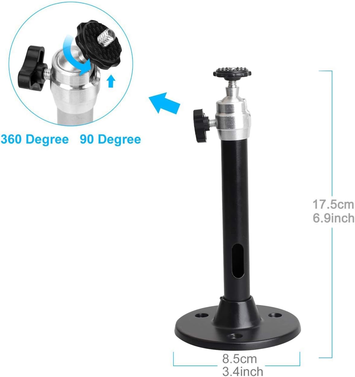 Salange プロジェクタースタンド ユニバーサル天井ブラ - Projector Ceiling Mount Bracket Universal のレビューと価格