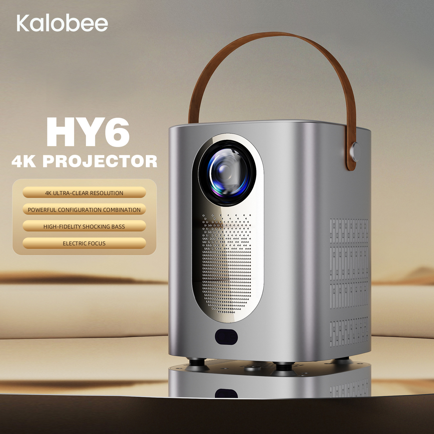 新型スマートミニプロジェクター Android 11 WiF - 4K Smart Projector Android 11 Wifi 6 のレビューと価格