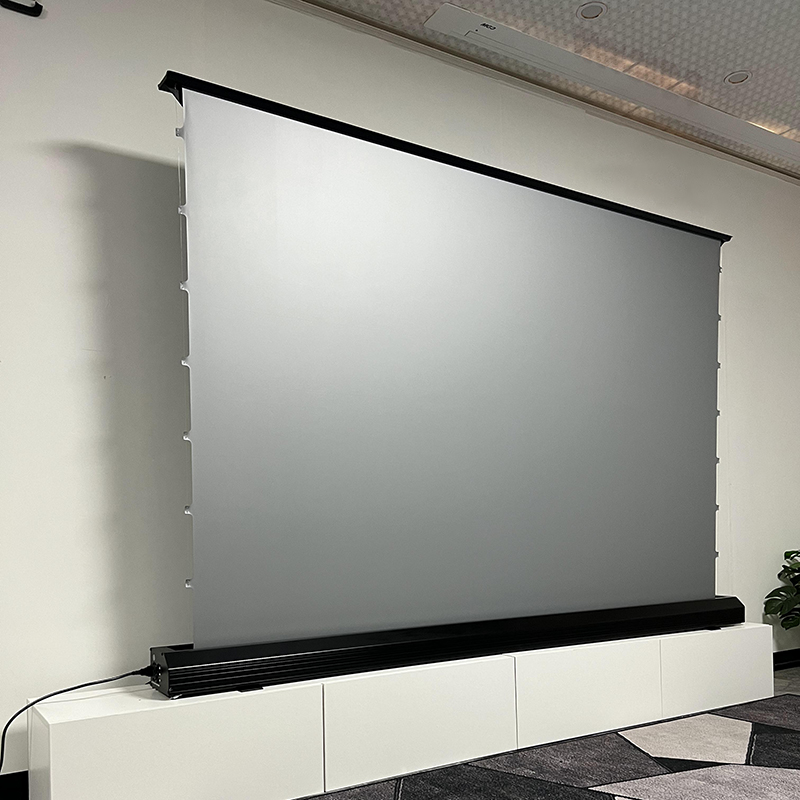 Visualmr-電気フロアレイジングアラーブラックダイヤモ - Alr Ambient Light Rejecting Projector Screen のレビューと価格