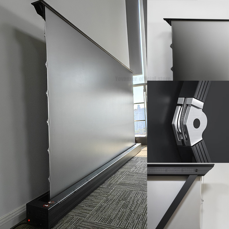 72～120インチ電動フレネルALRフロア昇降型プロジェクタ - Projector Screen 120 Inch Motorized Ambient のレビューと価格