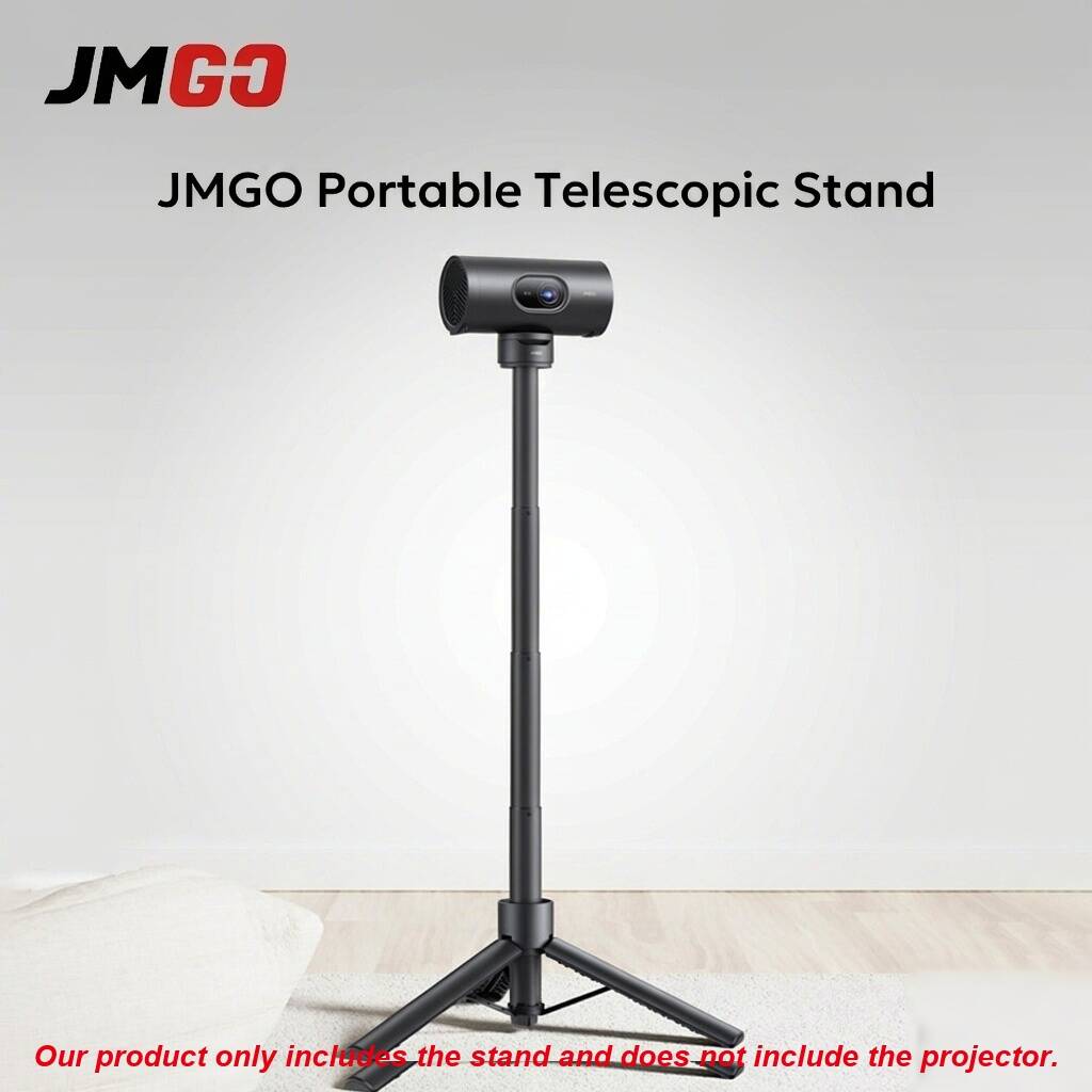 JMGO製、持ち運び可能な伸縮式プロジェクター三脚。高さ調整 - Projector Floor Stand Tripod Adjustable のレビューと価格